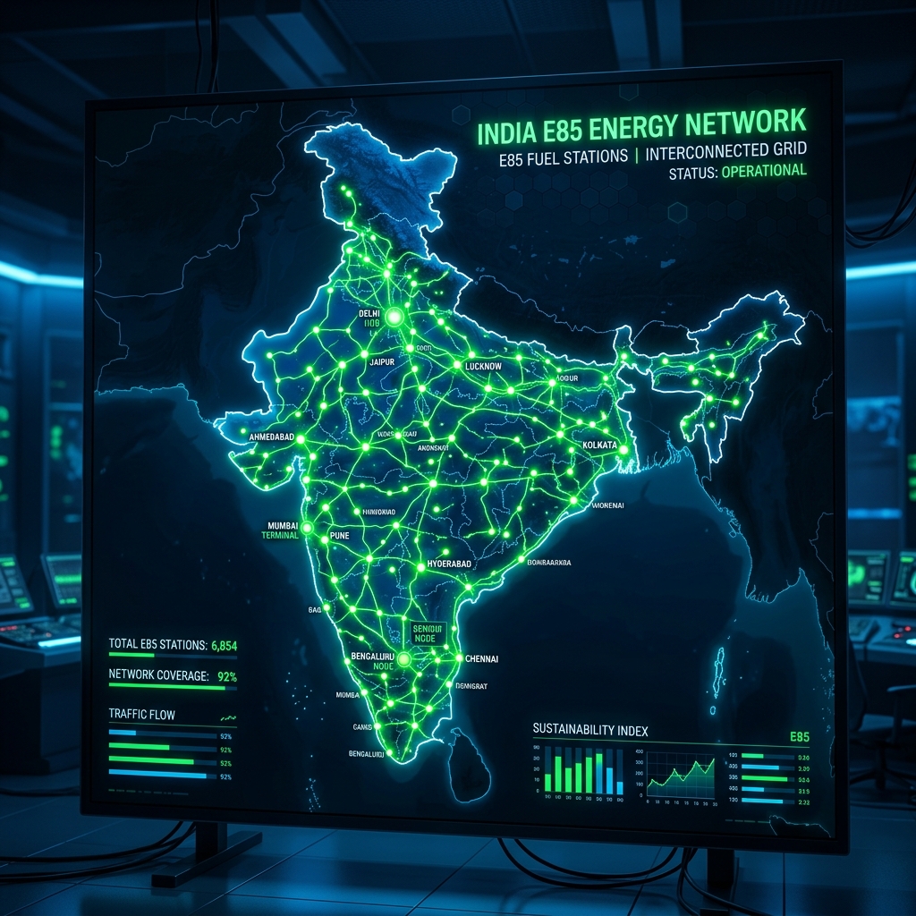 E85 Fuel Stations in India: Complete City-Wise Directory